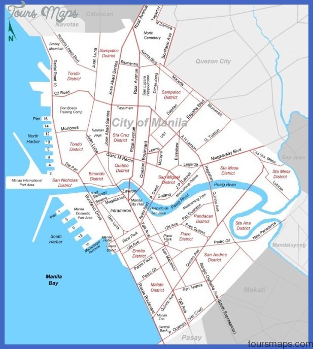 manila map Philippines Metro Map