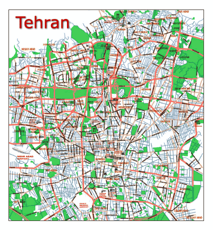 map00 Tehran Map