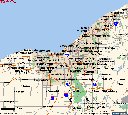 map2 Cleveland Metro Map