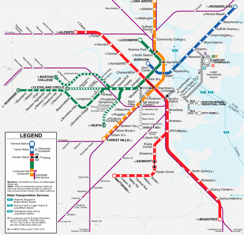 mbtamap Cleveland Subway Map