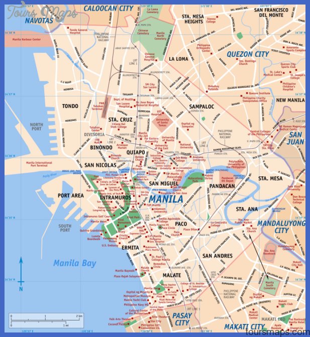 metro manila map 1 Kuwait Subway Map