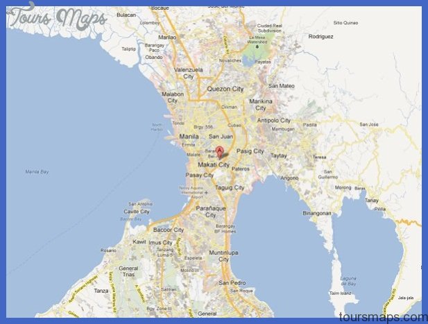 metro manila map Manila Metro Map
