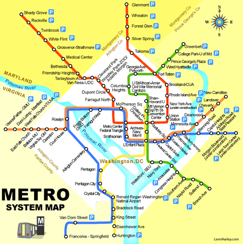 metro Baltimore Subway Map
