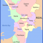 metro manila map 150x150 Manila Map