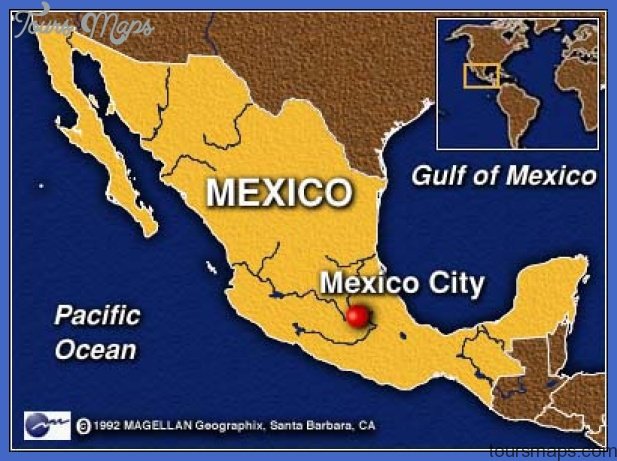 mexico city map  0 Mexico City Map