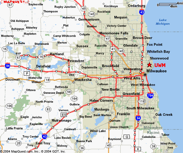 milwaukeemetro Milwaukee Map