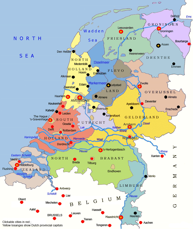 netherlands map Netherlands Subway Map