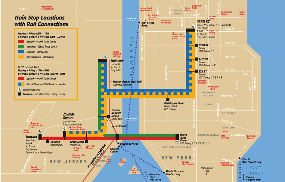 newark newyork transportation map Newark Metro Map