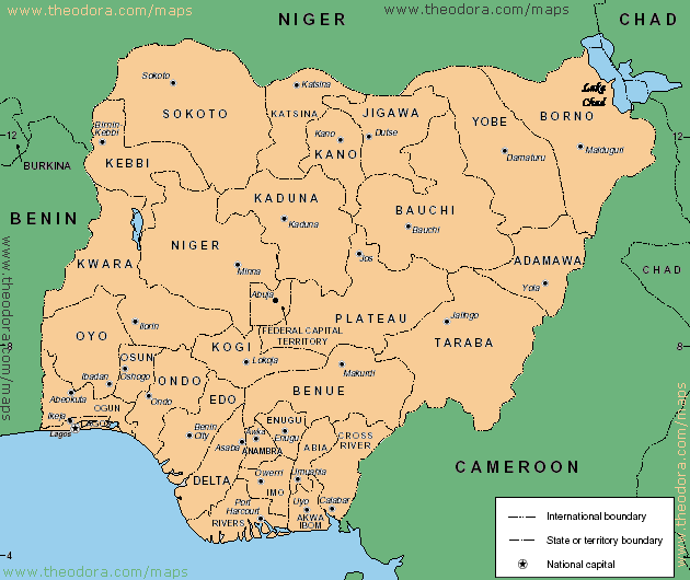 nigeria divisions Nigeria Subway Map