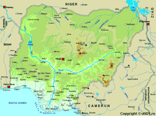 nigeria m Niger Subway Map