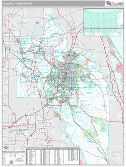 orlando metro map  1 Orlando Metro Map