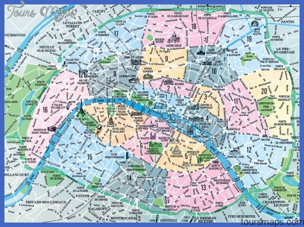 paris map Paris Map