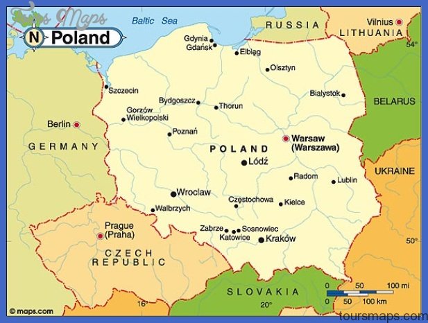 poland Poland Map