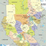 political map of sudan 150x150 South Sudan Map