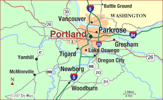 portlandarea Portland Metro Map