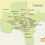 pretoria areas map 150x150 Pretoria Map