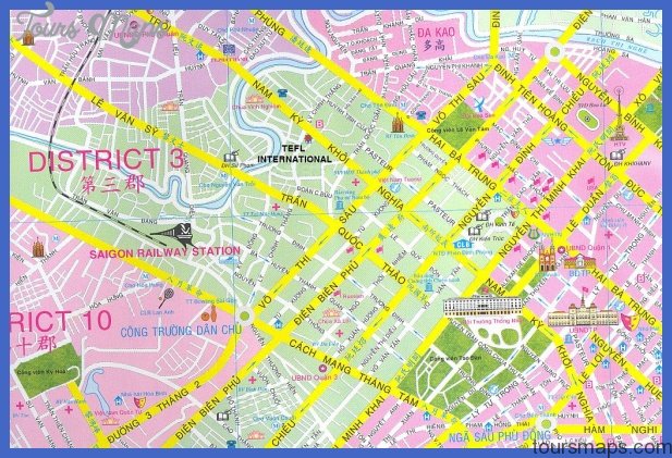 quan3 map2l Ho Chi Minh City Map