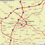 road map of charlotte nc usa 150x150 Charlotte Map