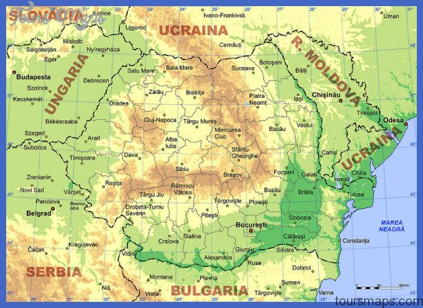 Harta Turistica Romania Harta Rutiera Romania Harta Auto Online