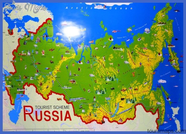 russia map tourist attractions 0 Russia Map Tourist Attractions