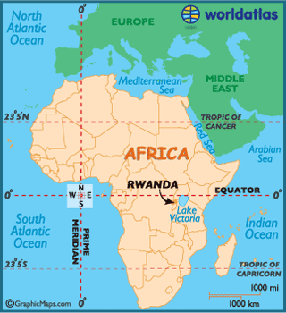 rwafrica Rwanda Map