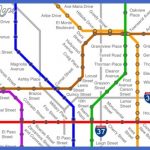 san antonio subway map  2 150x150 San Antonio Subway Map