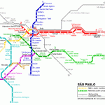 sao paulo map 150x150 Sao Paulo Metro Map