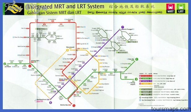 singapore metro map Singapore Metro Map