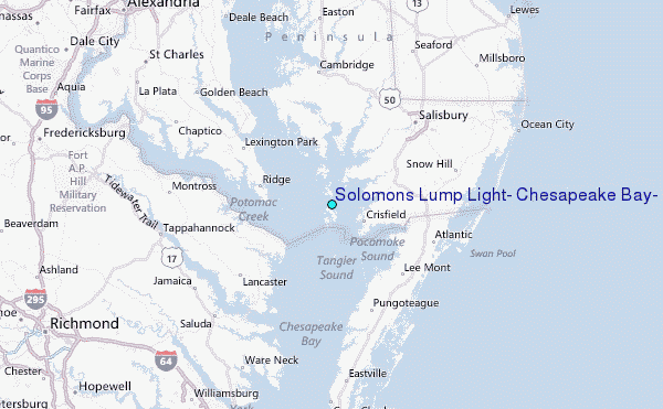 solomons lump light chesapeake bay maryland 8 Chesapeake Subway Map