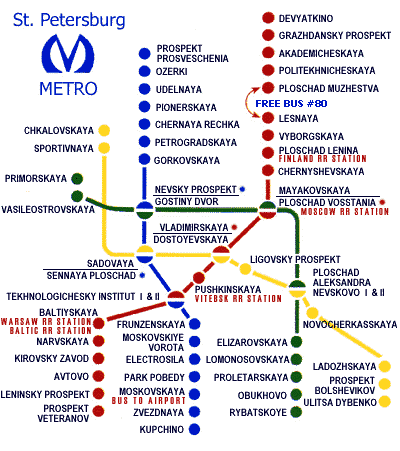 stpetersburgmetro St. Petersburg Subway Map