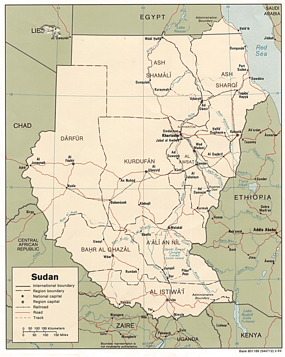 sudan map 0 Sudan Map