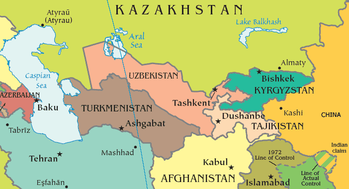 tajikistan asia Tajikistan Map