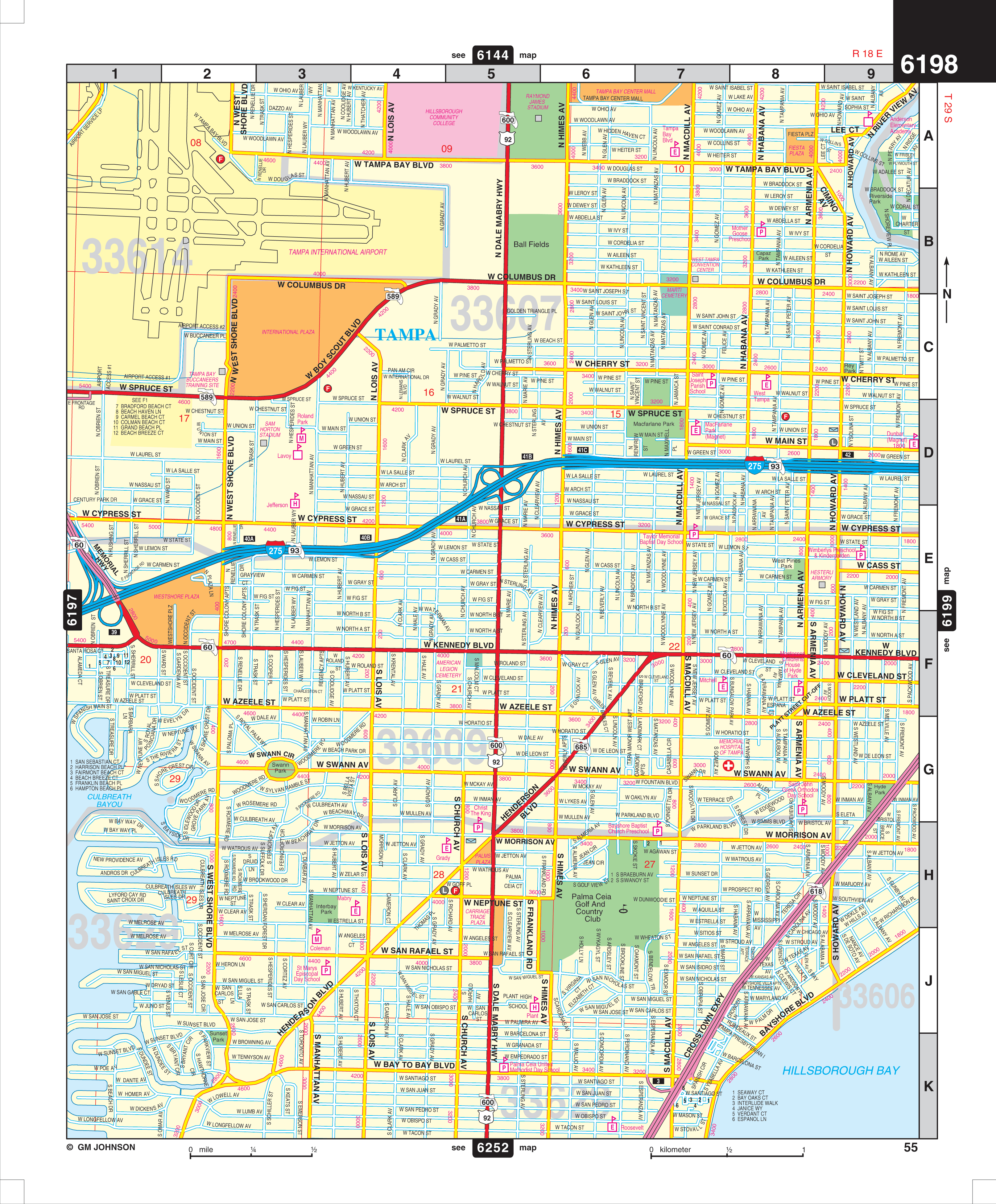 tampa map  0 Tampa Map