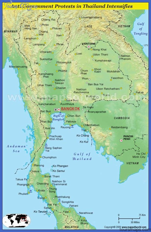 thailand map Thailand Map