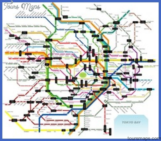 tokyo subway map thumb Bakersfield Subway Map