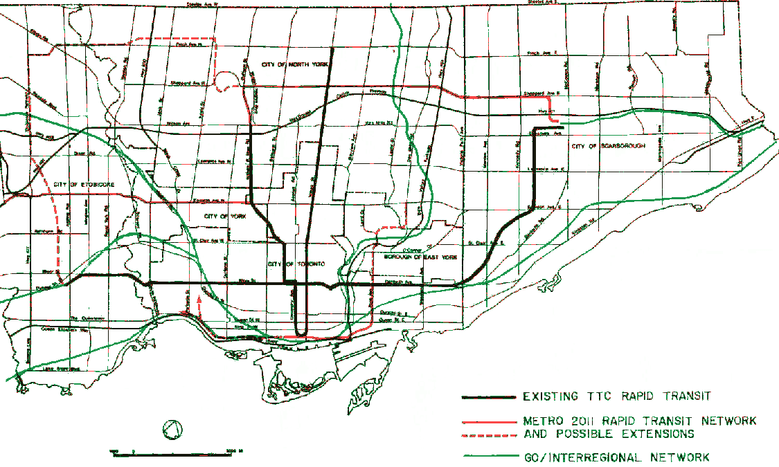 toronto subway map  2 Toronto Subway Map