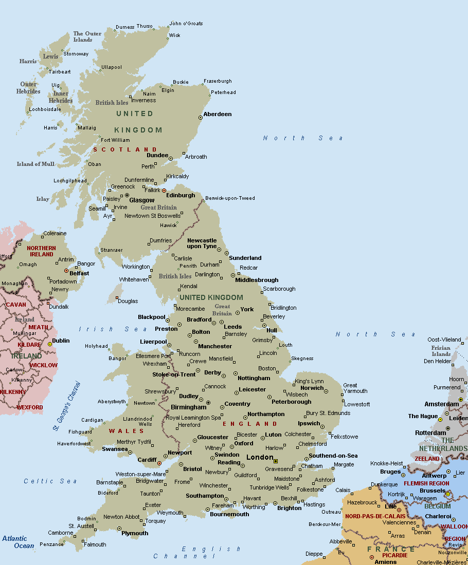 unitedkingdom United Kingdom Map