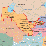 uzbekistan map  5 150x150 Uzbekistan Map