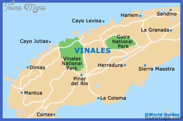 vinales map Cuba Map Tourist Attractions