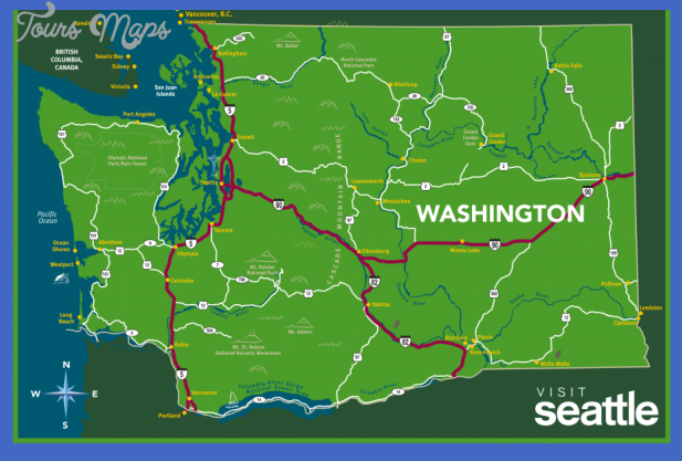 visitseattle wa map 0613 900x600 Seattle Subway Map