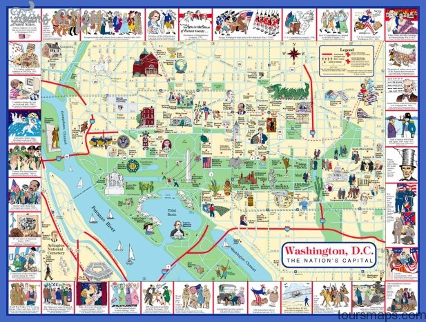 Washington Map Tourist Attractions