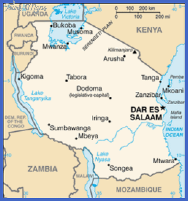 250px tz map Tanzania Metro Map