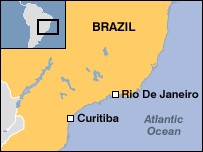 39609281 brazil curitiba map203 Curitiba Map