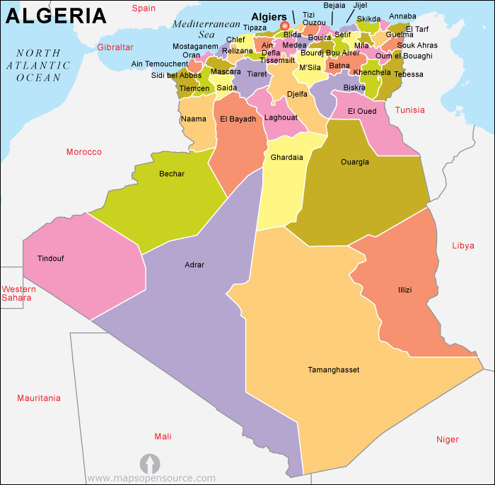algeria subway map  1 Algeria Subway Map