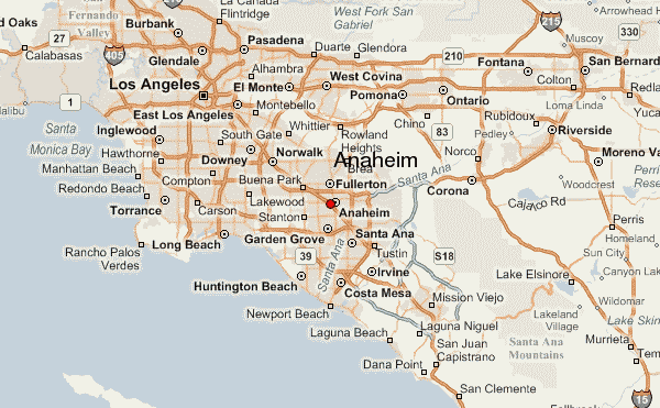anaheim 10 Anaheim Map