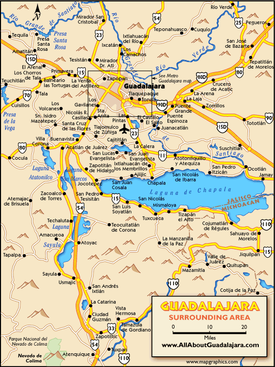 areama11 Guadalajara Metro Map