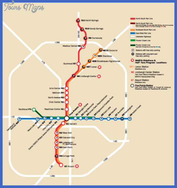 atlanta metro vector 1 Atlanta Subway Map