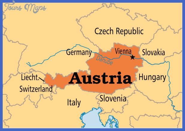 Austria Map ToursMaps Austria Map ToursMaps