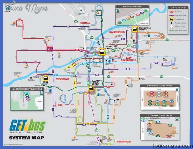 bakersfield metro map  0 Bakersfield Metro Map