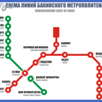 baku metro map 150x150 Azerbaijan Subway Map